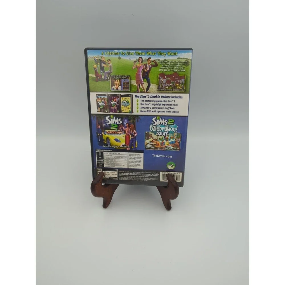 Sims 2: Double Deluxe (PC: Windows, 2008)‎ No Manual Pre-Owned